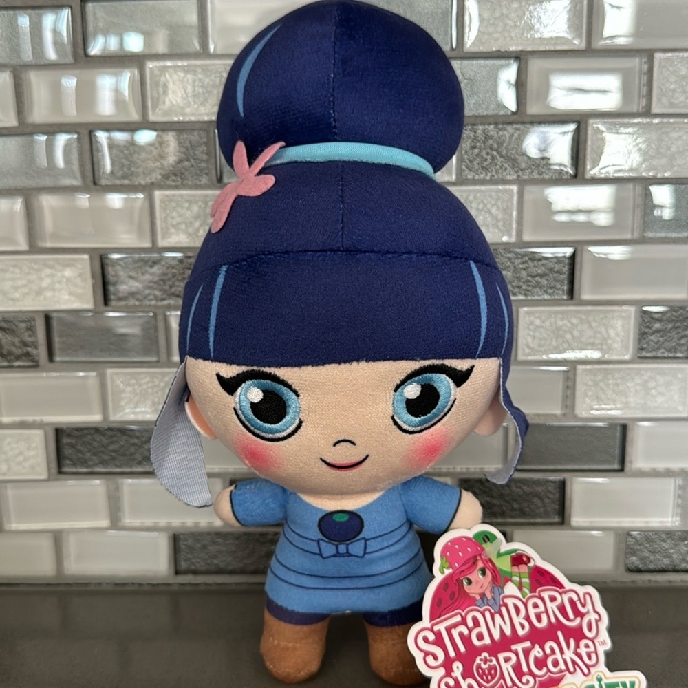 🫐🍓Strawberry Shortcake: Berry In The Big City - BLUEBERRY MUFFIN Plush 9” NEW